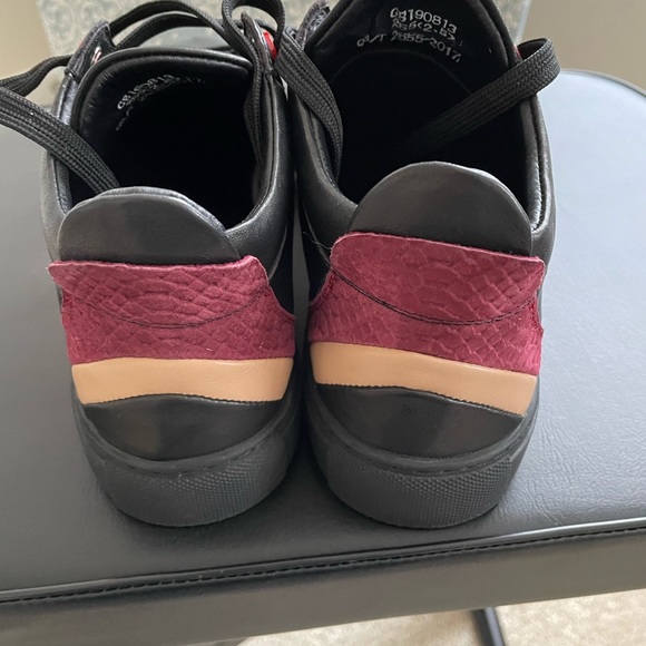 OPP France Men’s Black Hi-Top Sneakers size 8 NWOB - Picture 4 of 8